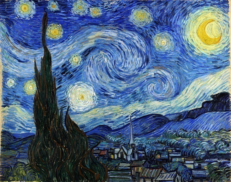 Starry Night. Vincent van Gogh