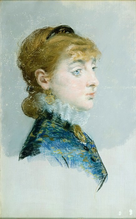 Mademoiselle Lucie Delabigne (1859–1910), Called Valtesse de la Bigne. Édouard Manet