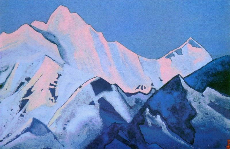 Гималаи #92 Розовые вершины. Рерих Н.К. (Часть 5)
