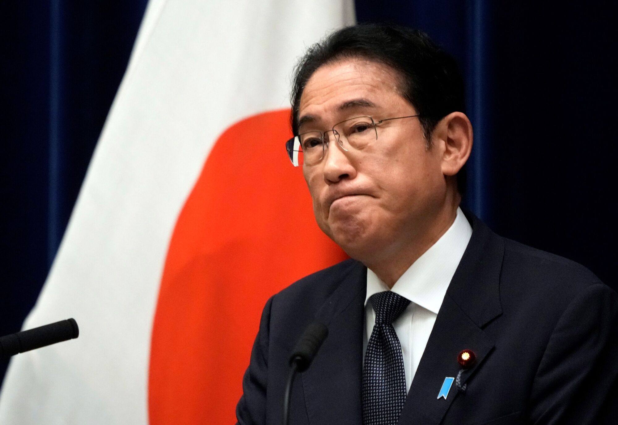 An overwhelming percentage of Japan’s population do not want PM Fumio Kishida to stay. Photo: Bloomberg