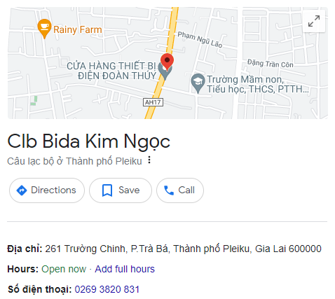 Clb Bida Kim Ngọc