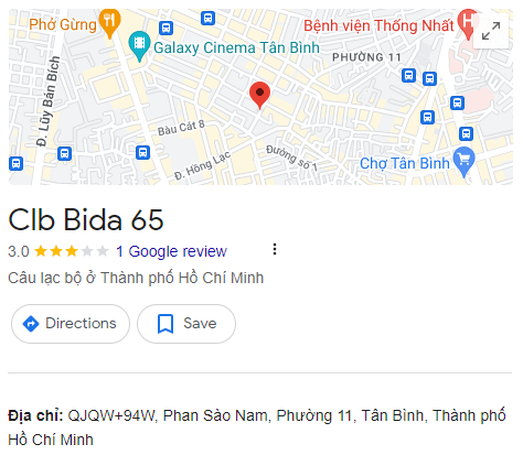 Clb Bida 65