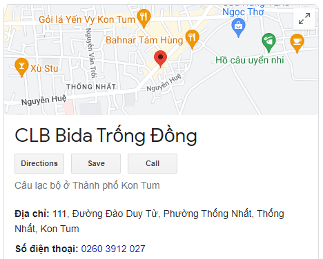 CLB Bida Trống Đồng