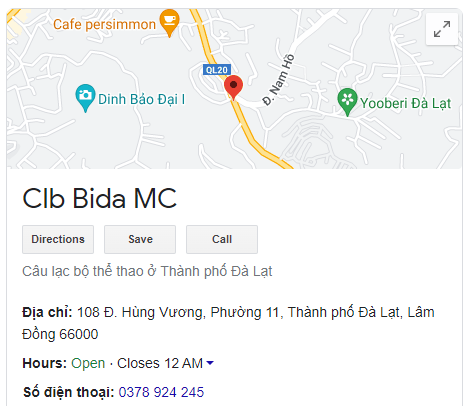 Clb Bida MC