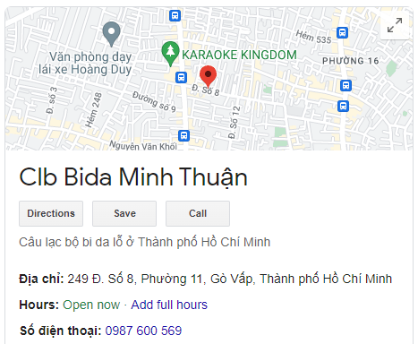 Clb Bida Minh Thuận