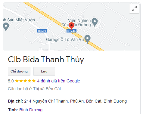 Clb Bida Thanh Thủy