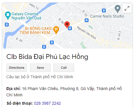 Clb Bida Đại Phú Lạc Hồng