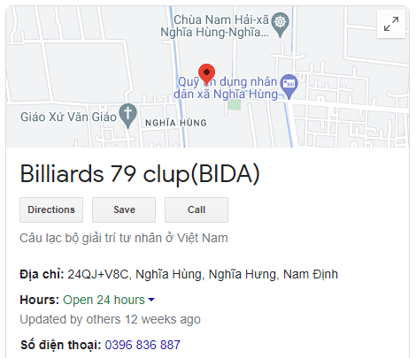 Billiards 79 clup(BIDA)