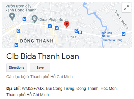 Clb Bida Thanh Loan