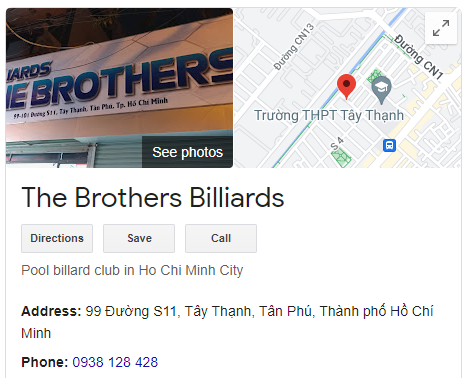 The Brothers Billiards