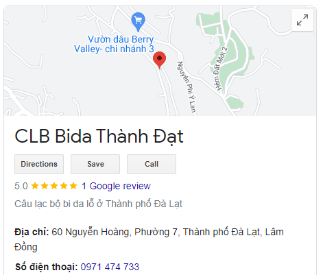 CLB Bida Thành Đạt