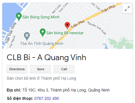 CLB Bi - A Quang Vinh