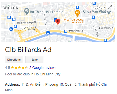 Clb Billiards Ad