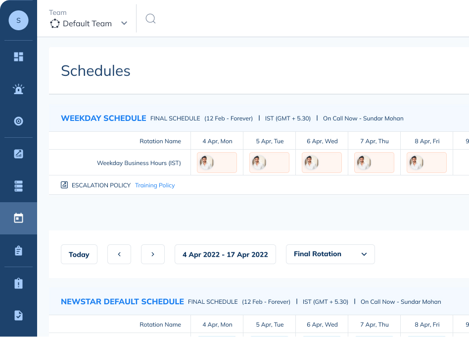 Make On-Call Scheduling quick, simple, & painless