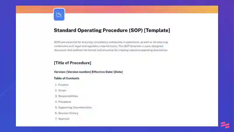 100+ Free SOP Templates: How to Write SOPs