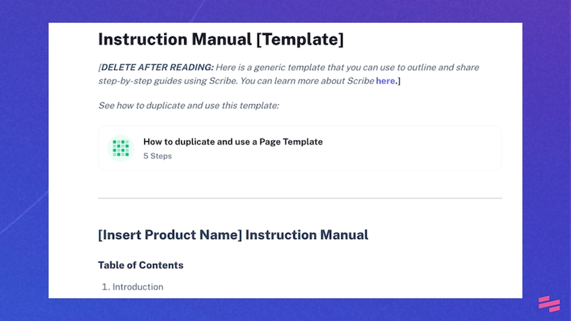 Free Instruction Manuals Templates: Your Secret to Creating User-Friendly Manuals