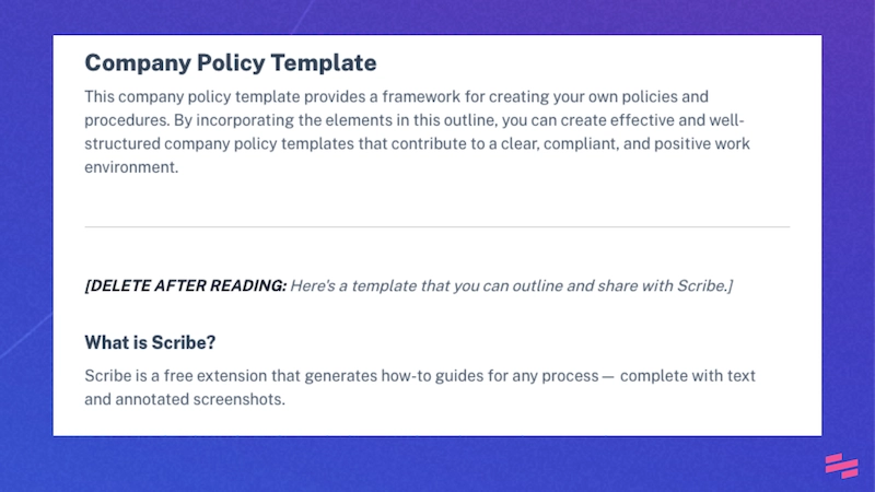 15 Free Policy and Procedure Templates