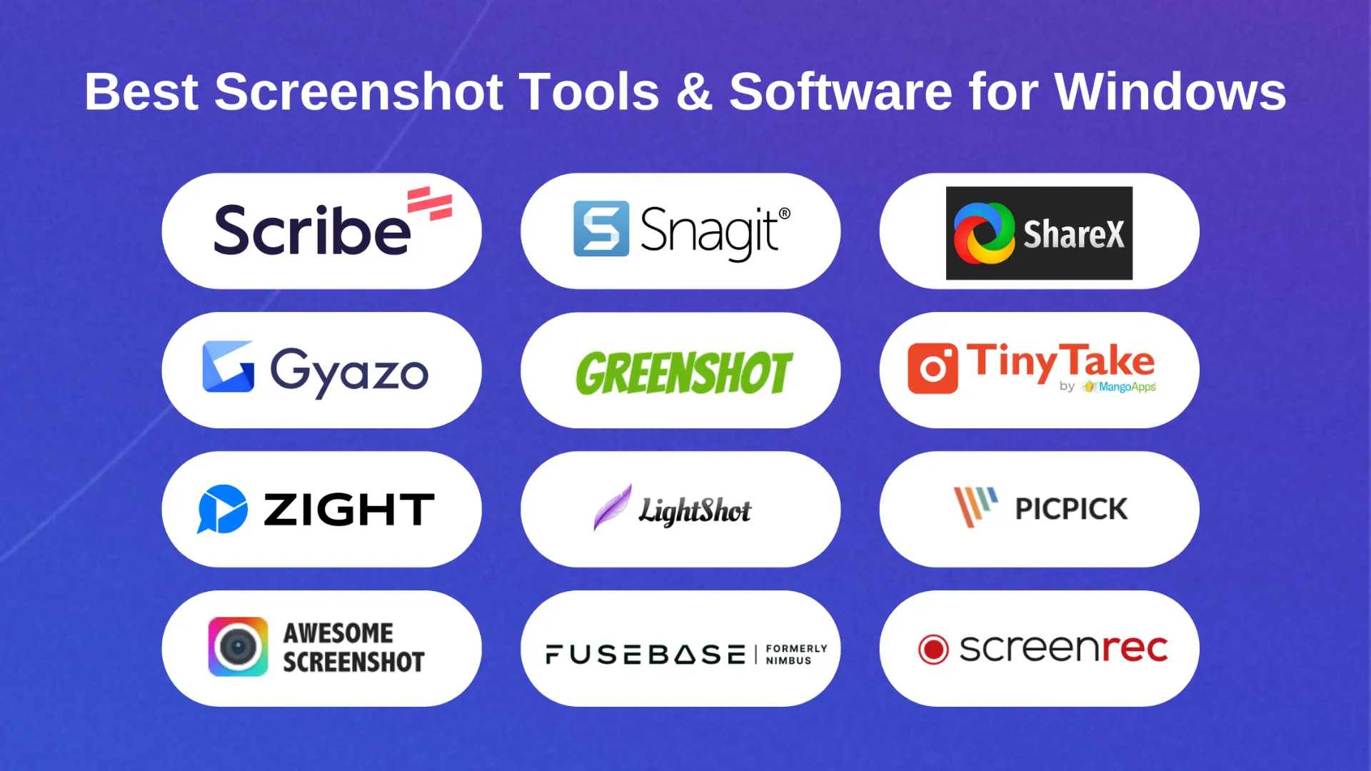 17 Best Screenshot Tools & Software for Windows