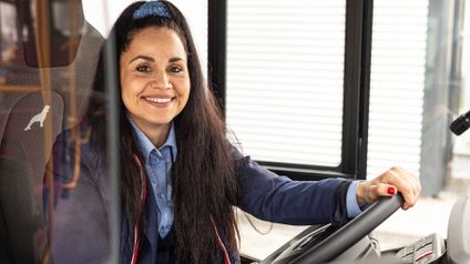 Wie arbeitet eigentlich eine Busfahrerin?