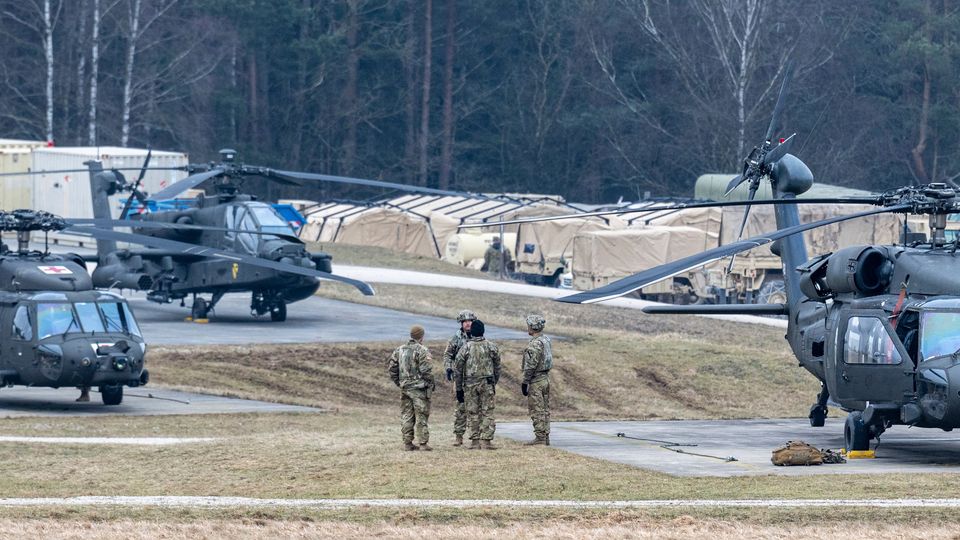 U.S. troops during a military exercise in Bavaria. The issue of NATO expansion has poisoned the relationship between the West and Moscow in recent decades.