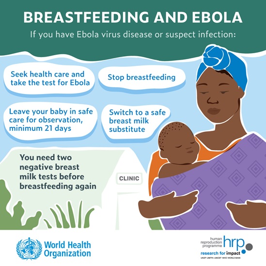Infographic: breastfeeding and Ebola