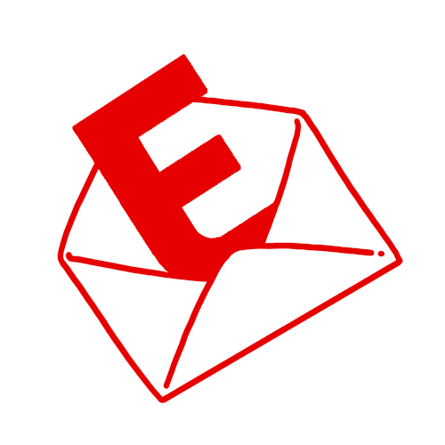 Illustration of the Eater logo in an envelope