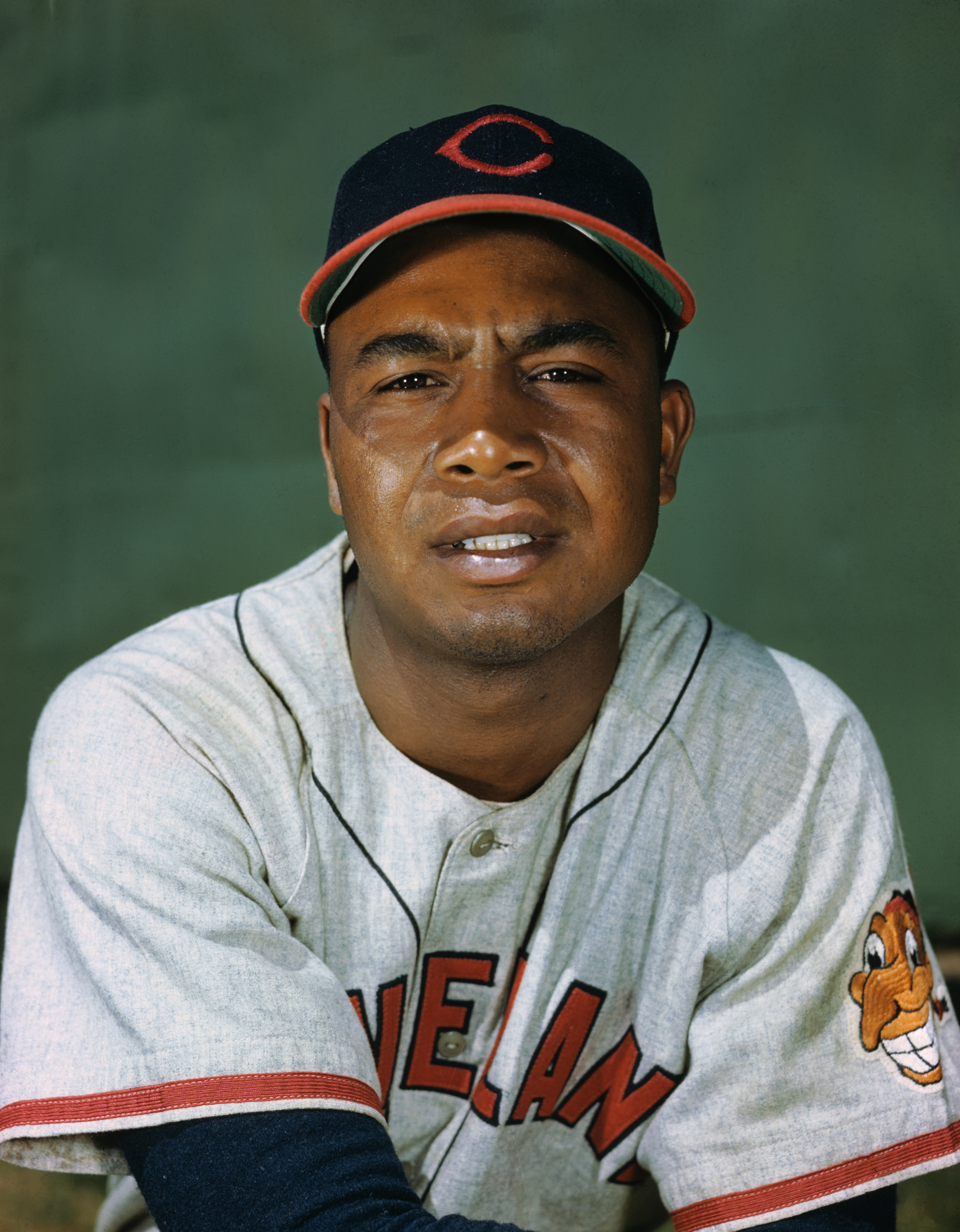 Cleveland Indians Baseball Player Larry Doby