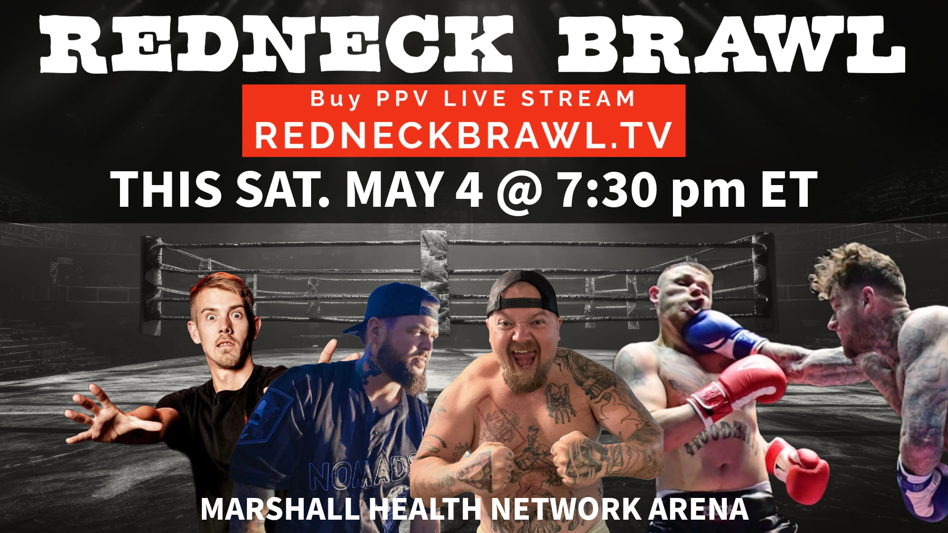 It’s time for another Redneck Brawl! Bad Left Hook has live coverage tonight. 