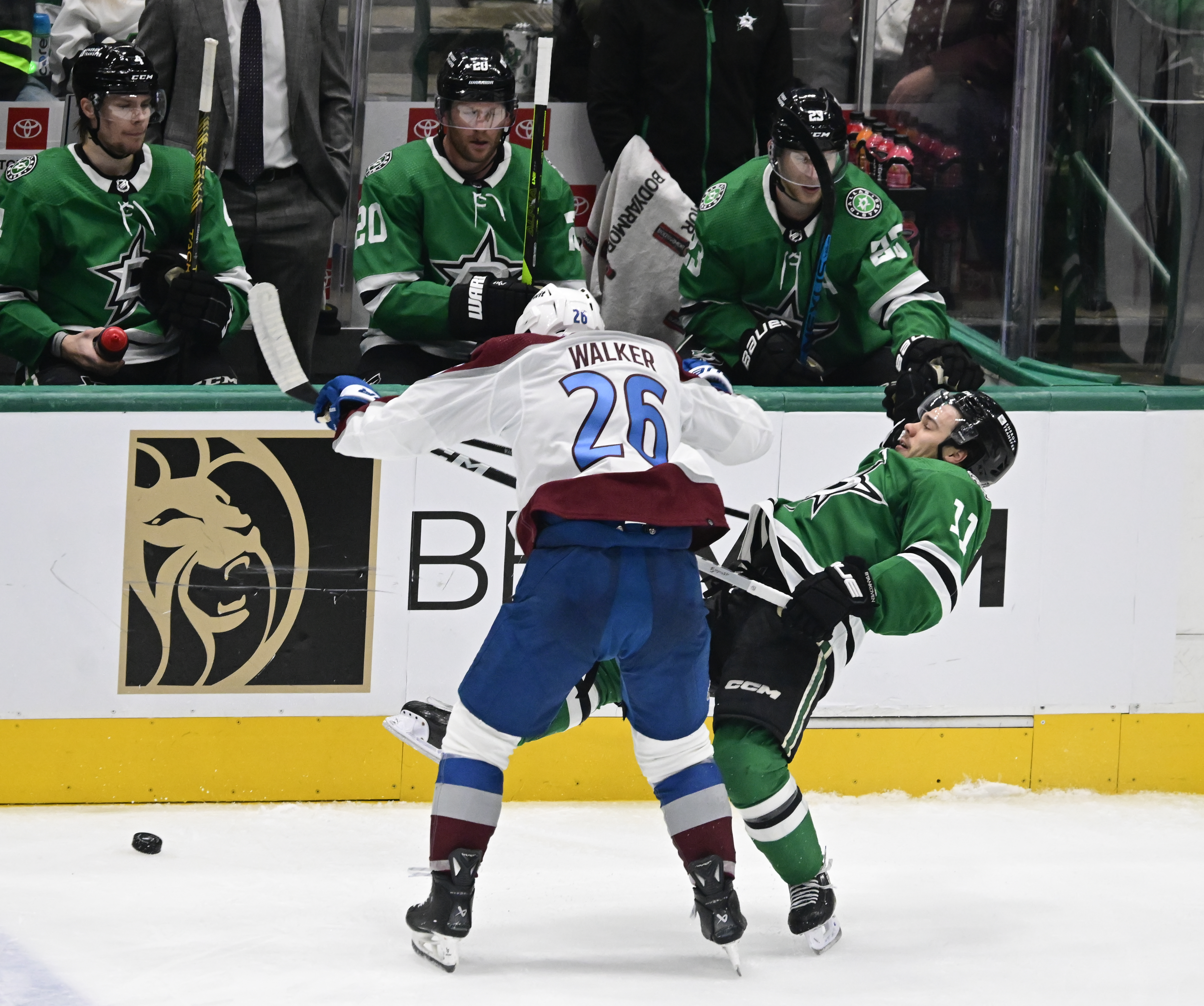 Colorado Avalanche vs Dallas Stars game one of the second round of the 2024 NHL Stanley Cup Playoffs