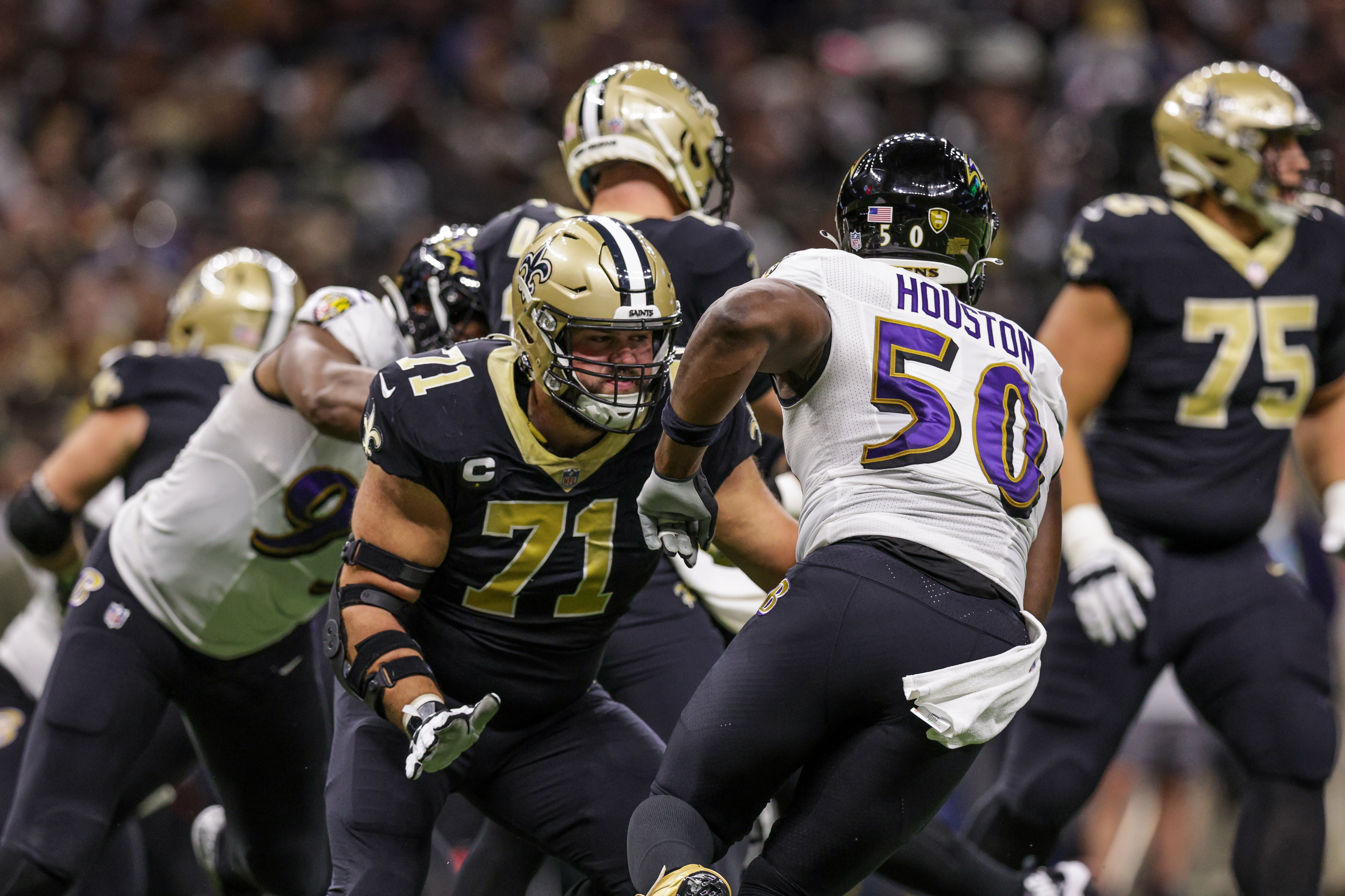 NFL: Baltimore Ravens at New Orleans Saints