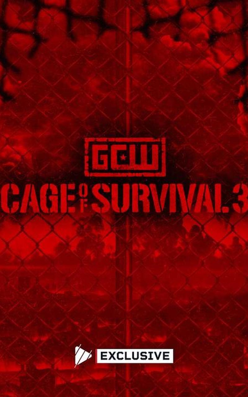 Poster for GCW Cage of Survival 3