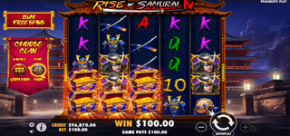  Rise of Samurai IV สล็อต จุดเด่น