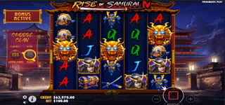  Rise of Samurai IV สล็อต รอบฟรีสปิน