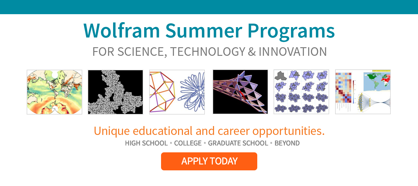 Wolfram Summer Programs