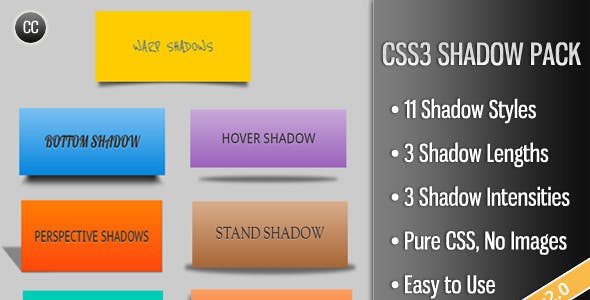 CSS3 Shadow Pack