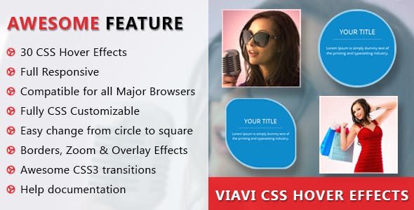 Viavi CSS3 Hover Effects