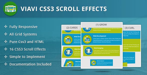 Viavi CSS3 Scroll Effects