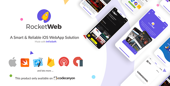 RocketWeb | Configurable iOS WebView App Template