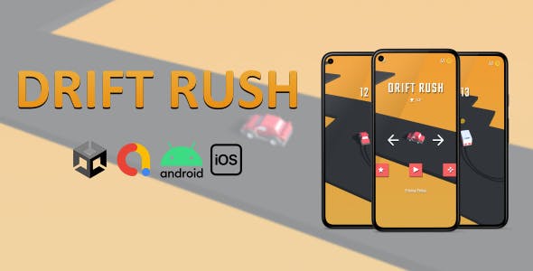 Drift Rush (Unity + Admob)