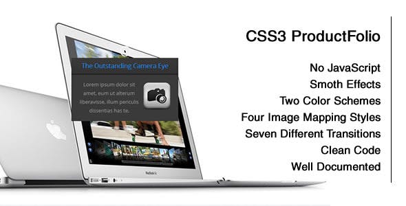CSS3 Product-Folio with Image Mapping