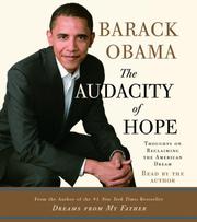 The Audacity of Hope by Barack Obama, Erwin Dorado, Claudia Casanova, Esther Roig Giménez
