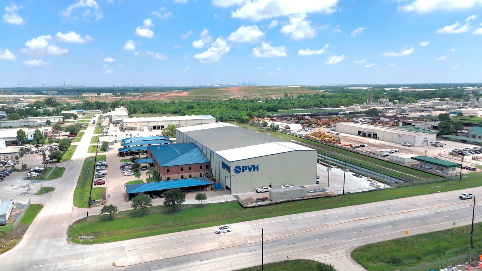 La nueva fábrica de PVH en Houston (Texas).