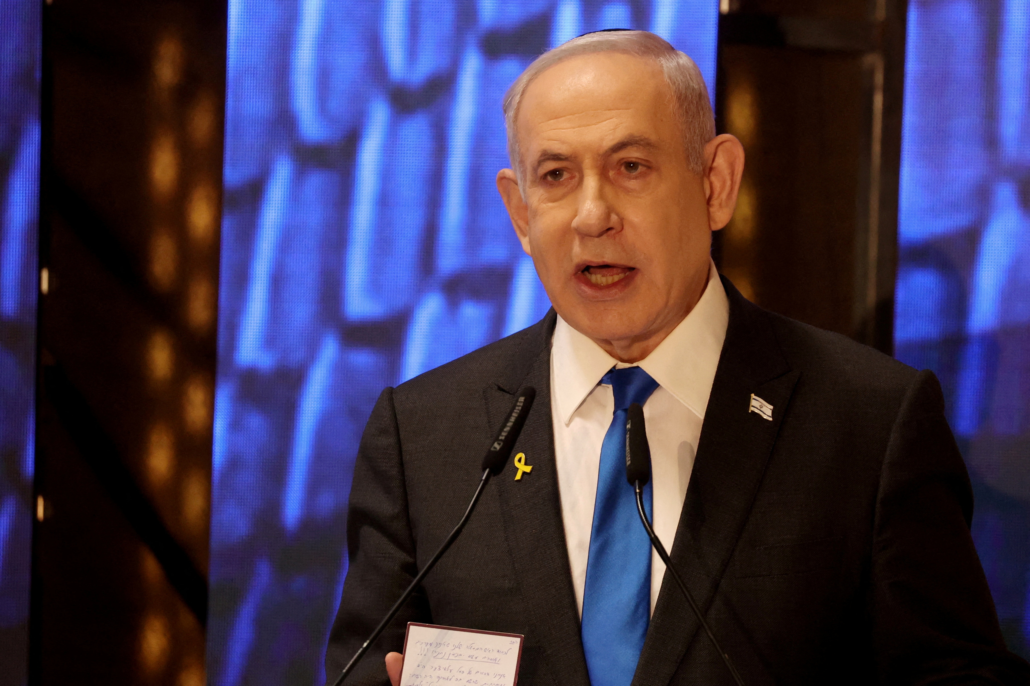 イスラエル首相、米議会で演説へ　「戦争の真実」伝達と表明