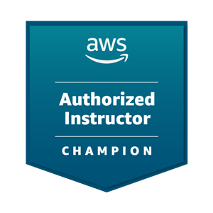 AWS Authorized Instructor Champion badge