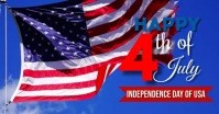 4th of july Facebook Shared Image template