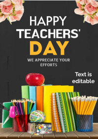 Teacher Appreciation Week Template A1