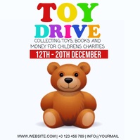 TOY DRIVE AD Template Square (1:1)