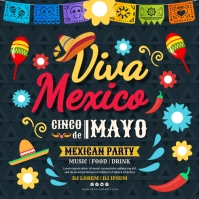 Viva Mexico Instagram Post template
