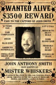 Free Wanted Poster Template