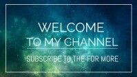 welcome to my channel video template YouTube Thumbnail